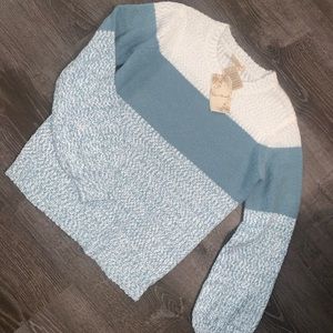 Colorblock sweater